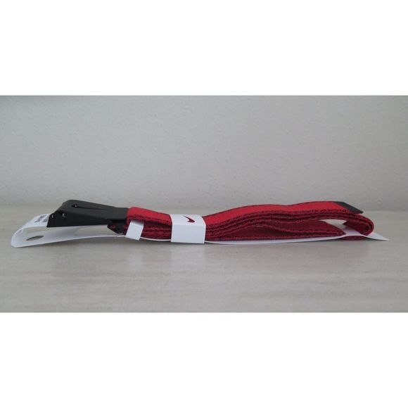 Nike Golf 11235616 72243 Men's O/S University Red Adjustable Knit Web Belt - Picture 7 of 8